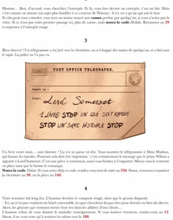 Sherlock Holmes et Mme Hudson Détectives