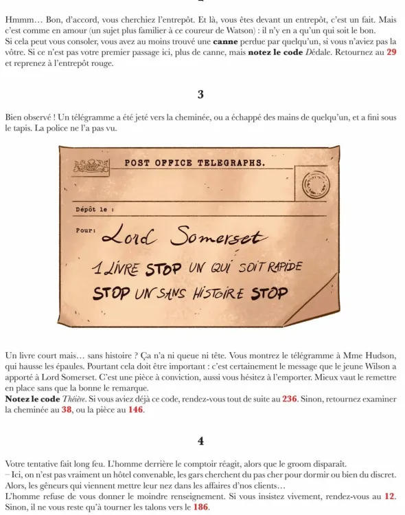 Sherlock Holmes et Mme Hudson Détectives