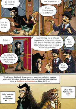 Sherlock Holmes et Moriarty associés - La BD dont vous êtes le Héros (Livre 3)