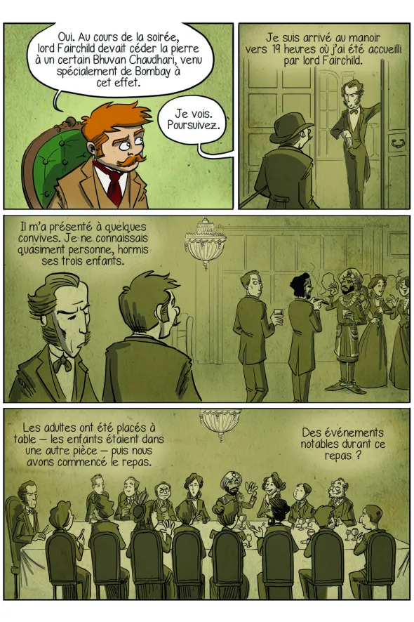 Sherlock Holmes - La BD dont vous êtes le Héros : Mystères à Sorrowdale Manor