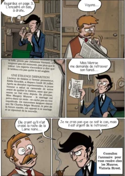 Sherlock Holmes - La BD dont vous êtes le Héros : Ténèbres sur Londres