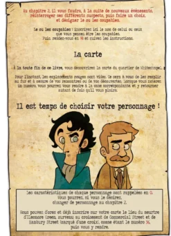 Sherlock Holmes - La BD dont vous êtes le Héros : L'Ombre de Jack l'Eventreur (Livre 5)