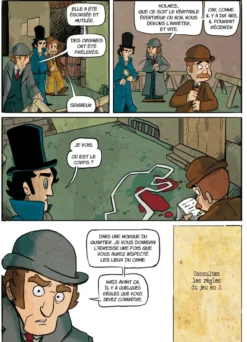 Sherlock Holmes - La BD dont vous êtes le Héros : L'Ombre de Jack l'Eventreur (Livre 5)
