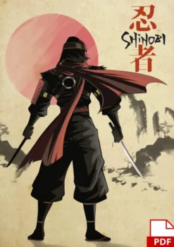 Shinobi - Extension pour Ronin - JDR Solo - PDF