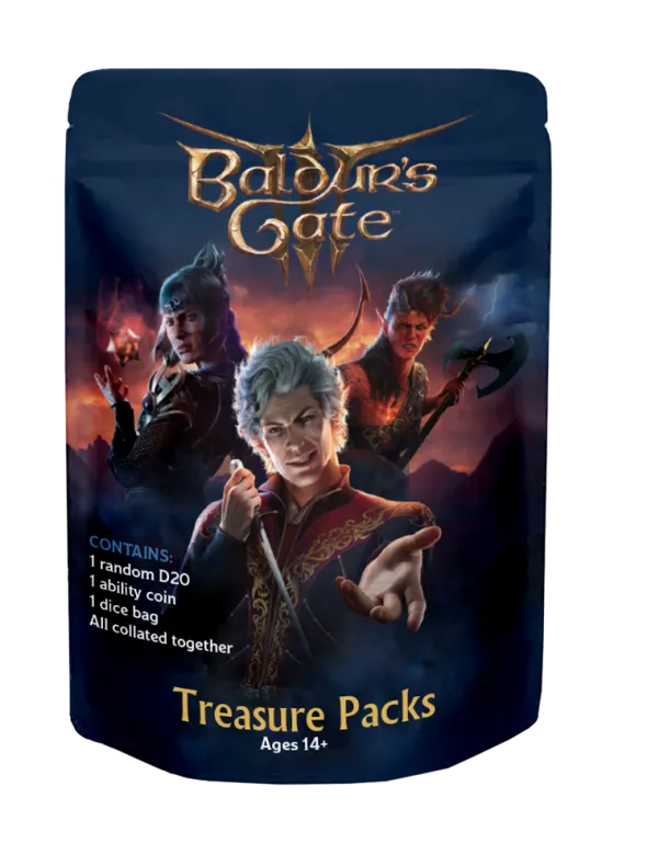 Sirius Dice - Baldur's Gate 3 Treasure Packs