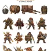 Skinny Minis - Halflings Combat
