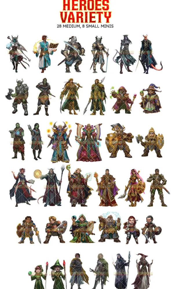 Skinny Minis - Heroes Variety