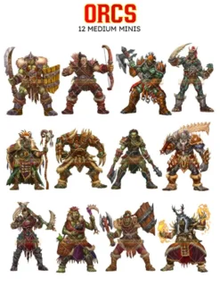 Skinny Minis - Orcs