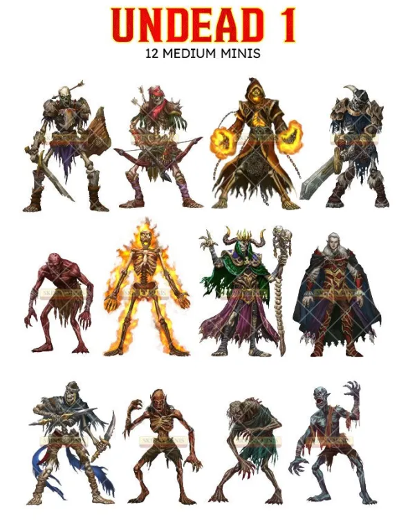 Skinny Minis Undead 1