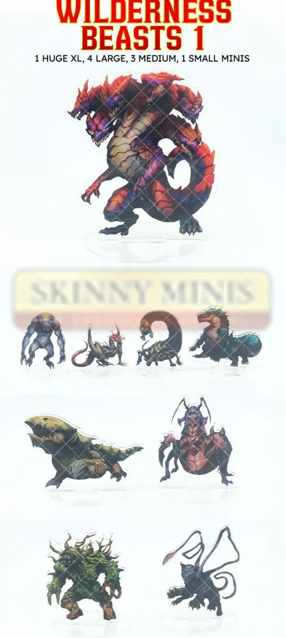 Skinny Minis - Wilderness Beasts 1