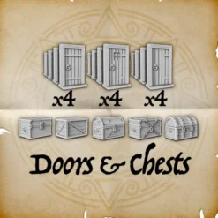 Skull Tales: Full Sail! - Doors (12) and Chests (5)