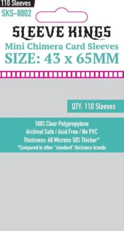 Sleeve Kings - Mini Chimera Card - 43x65mm - 110p
