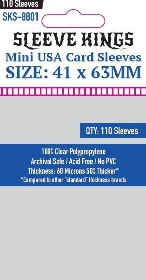 Sleeve Kings - Mini USA Card - 41x63mm - 110p