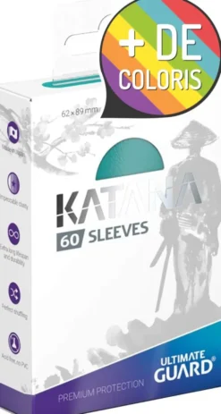 60 Sleeves Katana Format Japonais