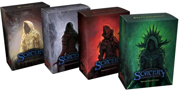 Sorcery TCG: Contested Realm - Gothic Prophets of Doom Preconstructed Box (4 Decks)