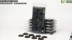 Spaceship Corridor Bases, Round 32mm (x8)