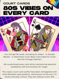 80s Playing Cards