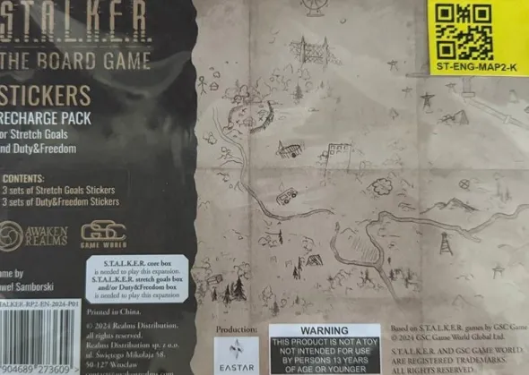S.T.A.L.K.E.R - Plans et autocollants 2