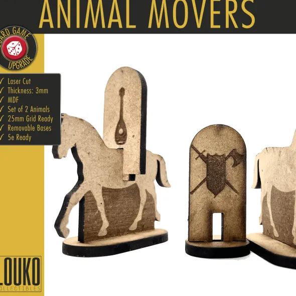 Standees Animaux pour JDR - Chiens