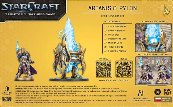 Starcraft - Protoss - Artanis (Hierarch) Hero Expansion Set
