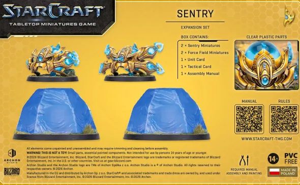 Starcraft - Protoss - Sentry Expansion Set