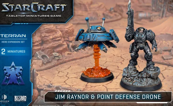 Starcraft - Terran - Jim Raynor (Raynor’s Raiders) Hero Expansion Set