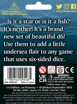 Starfish - D6 Dice Set