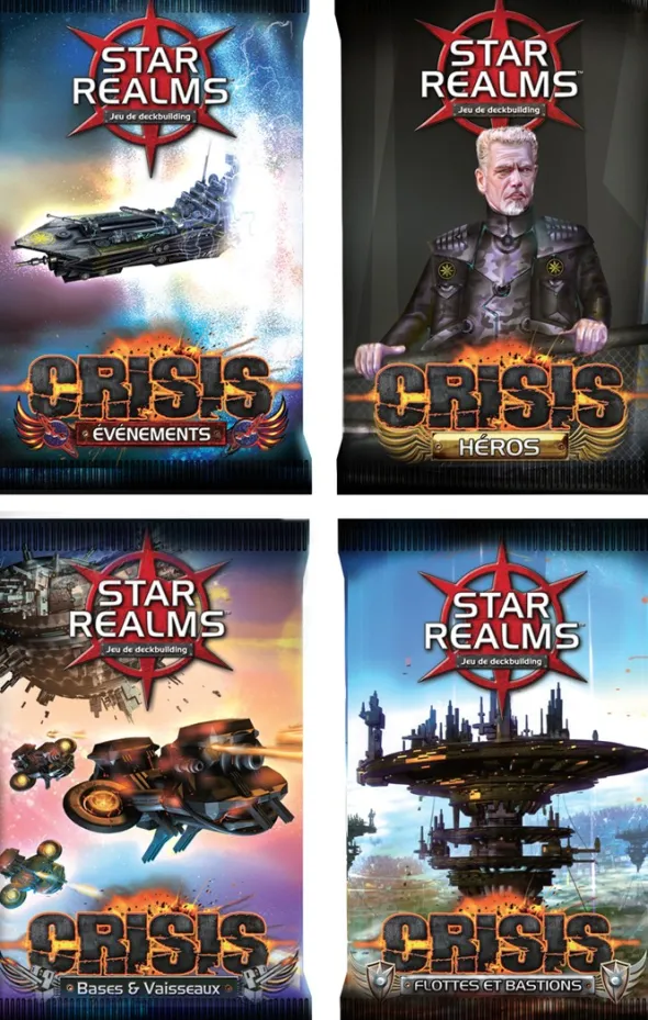 Star Realms - Crisis : Lot de 4 Packs