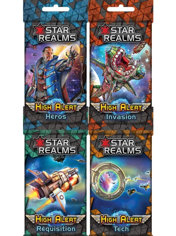 Star Realms - High Alert : Lot de 4 Packs