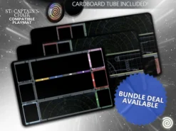 Star Trek: Captain's Chair - Bundle de Playmats