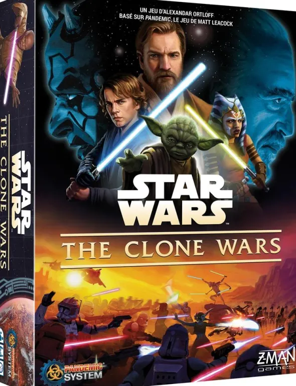 Star Wars : Clone Wars - A Pandemic System Board Game