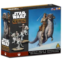 Star Wars: Legion – Captain Solo & Commander Skywalker on Tauntauns