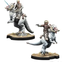 Star Wars: Legion – Captain Solo & Commander Skywalker on Tauntauns