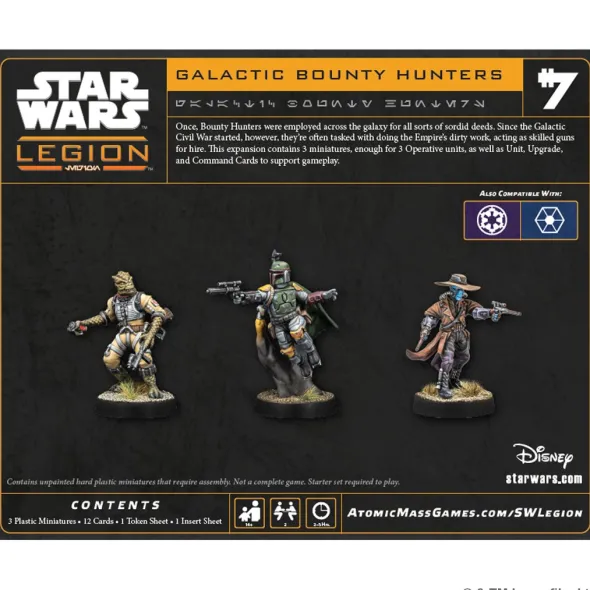 Star Wars: Legion –Galactic Bounty Hunters