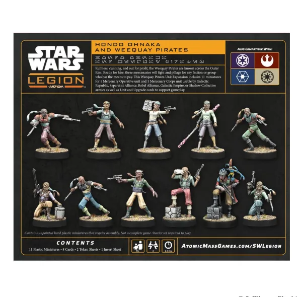 Star Wars Legion: Hondo Ohnaka & Weequay Pirates