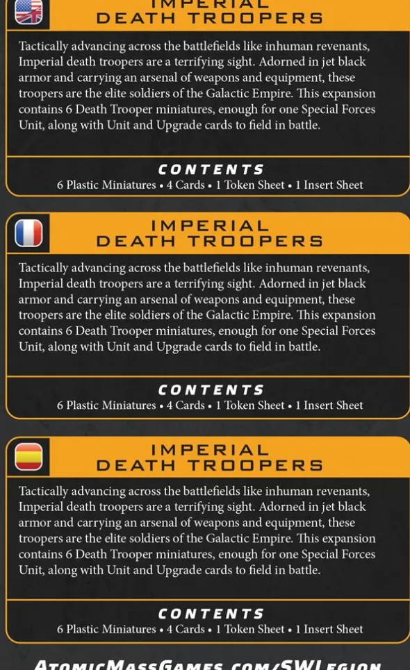 Star Wars Legion: Imperial Death Troopers