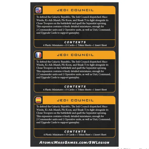 Star Wars: Legion – Jedi Council