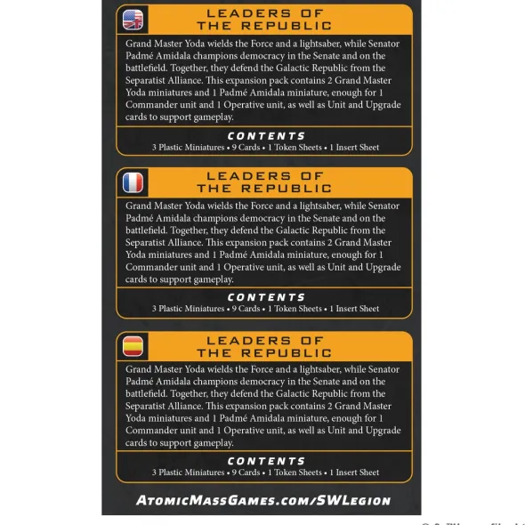 Star Wars: Legion – Leaders of the Republic