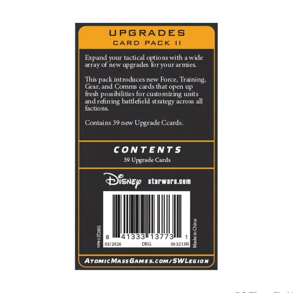 Star Wars: Legion – Upgrades Card Pack 2