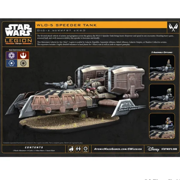 Star Wars Legion : WL0-5 Speeder Tank