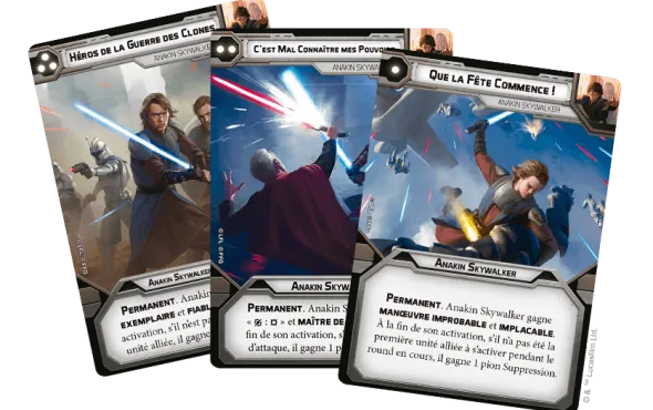 Star Wars : Légion - Anakin Skywalker Extension Commandant