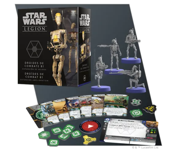 Star Wars : Légion - Droïdes De Combat B1 - Extension Amélioration
