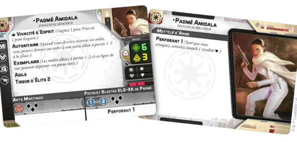 Star Wars : Légion - Padmé Amidala Extension Agent
