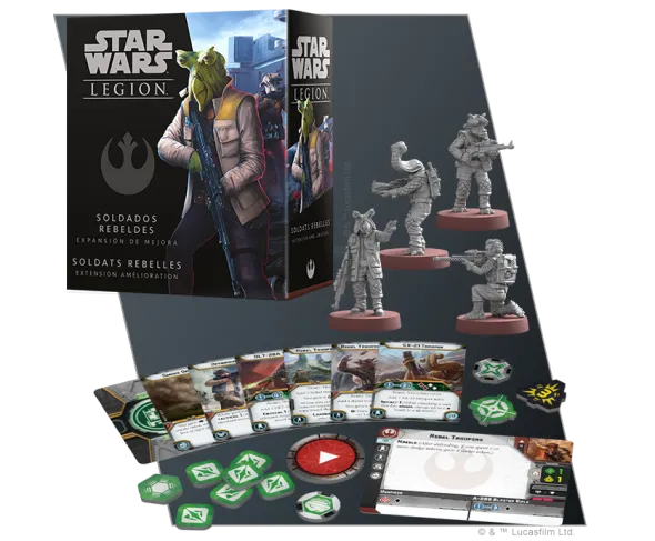 Star Wars : Légion - Soldats Rebelles - Extension Amélioration