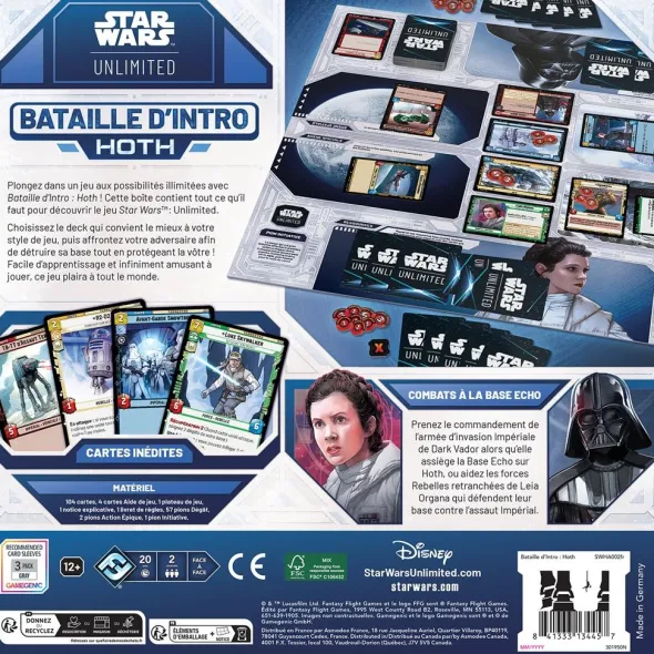 Star Wars Unlimited : Bataille d'intro - Hoth