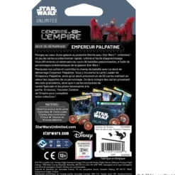 Star Wars Unlimited : Cendres de l'Empire - Deck de Démarrage : Empereur Palpatine