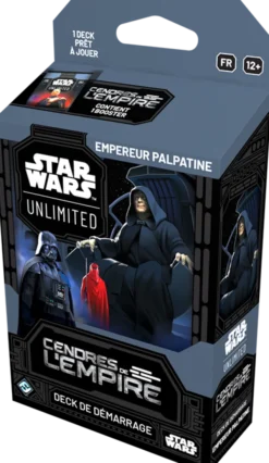Star Wars Unlimited : Cendres de l'Empire - Deck de Démarrage : Empereur Palpatine
