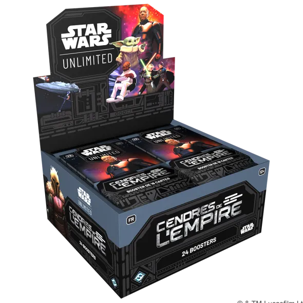 Star Wars Unlimited : Cendres de l'Empire - Boite de 24 Boosters