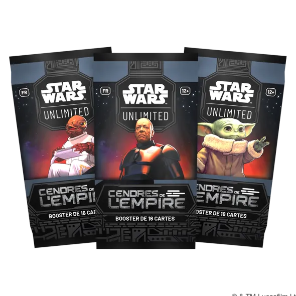 Star Wars Unlimited : Cendres de l'Empire - Boite de 24 Boosters