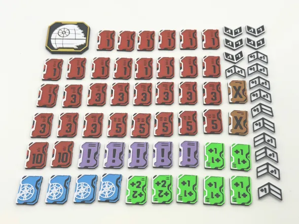 Star Wars: Unlimited – Jetons Deluxe avec boite magnétique